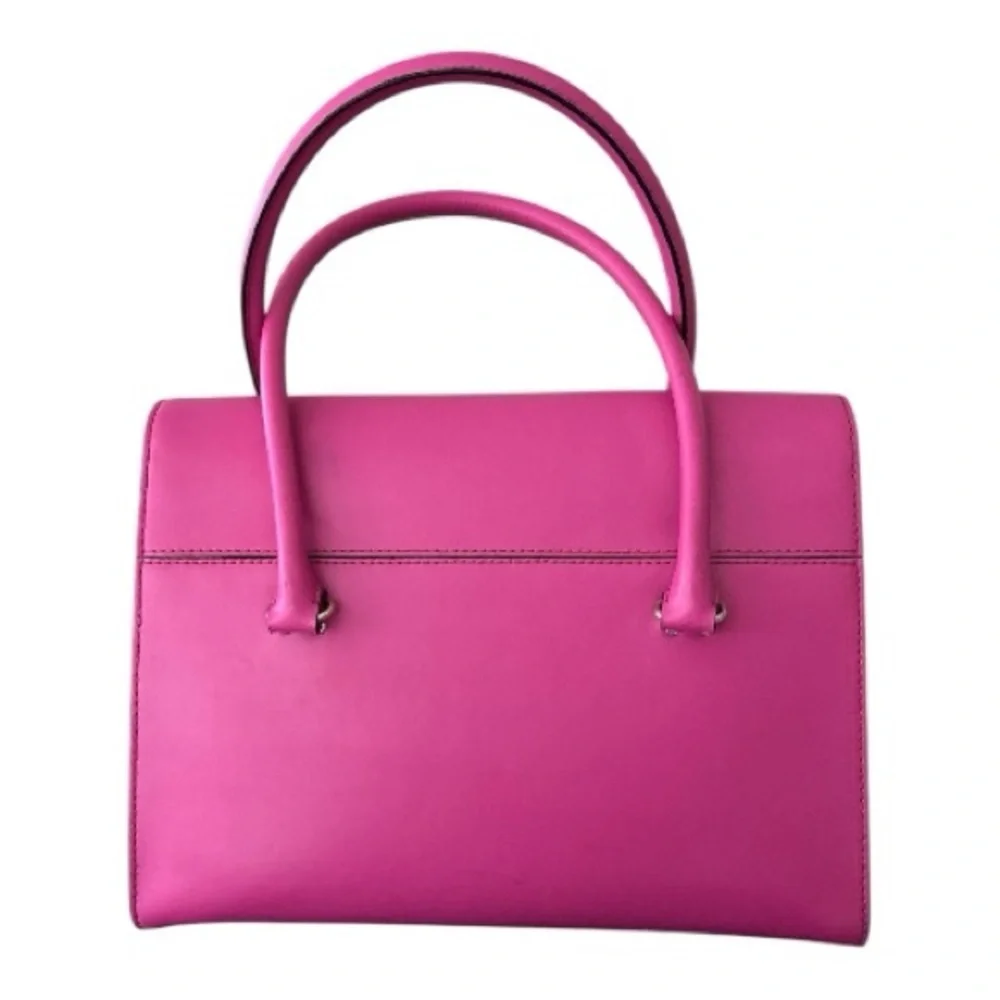 KATE SPADE leather purse,structured, Harwood Place Sinclair, Snapdragon Pink
